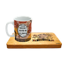 KIT CANECA PEQUENA + BANDEJA PEQUENA - MAE LEOA - 1