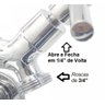 Torneira com Saída Tripla para Tanque e Maquina - 3