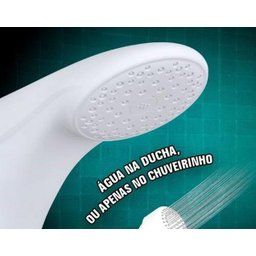 Chuveiro Ducha Eletrônica Zagonel Sublime Branco 220v - 7
