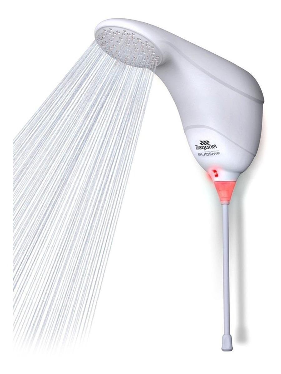 Chuveiro Ducha Eletrônica Zagonel Sublime Branco 220v