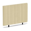 Ver imagem 1 de Cabeceira Castor Queen Revollution Bege 158cm