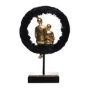 Ver imagem 3 de Figura Decorativa de Resina Família 20cm X 8,5cm X 31cm