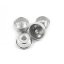 Ver imagem 2 de Forma Mini Pudim Torta Suíça Pacote com 12 Alumínio N°1