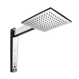 Chuveiro Acqua Century Digital Preto Cromado 220v Lorenzetti - 1