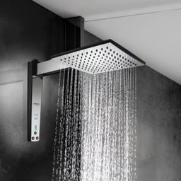 Chuveiro Acqua Century Digital Preto Cromado 220v Lorenzetti - 2