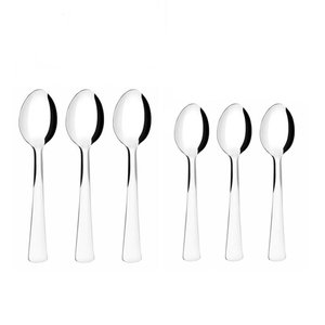Colher de Mesa e Sobremesa Inox Colheres Restaurante Toronto 6un