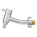 Ver imagem 2 de Torneira Parede Para Tanque / Jardim Cromado Slim 95 Fani