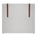 Ver imagem 7 de Kit Cabeceira e Calçadeira Baú para Cama Box Solteiro 90cm Pietro Bouclê - Sofa Store:bouclê Cinza C
