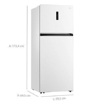 Ref 347l Midea 2p Frost Free - Md-rt468mta011 [F004] - 2