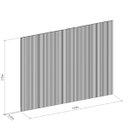 Ver imagem 7 de Painel Ripado 3.0 para Tv até 75 com 2,50 X 2,97 Emily-nature Fosco - Edecasamoveis