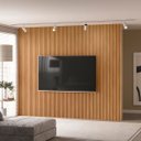 Ver imagem 2 de Painel Ripado 3.0 para Tv até 75 com 2,50 X 2,97 Emily-nature Fosco - Edecasamoveis