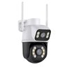 Câmera de Segurança Wi-fi Ip Resistente À Água 2 em 1 Visão Noturna e Detecção de Movimento - 1