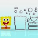 Ver imagem 2 de Cortador Kit Bob Esponja Patrick e Lula Molusco Tamanho 5cm