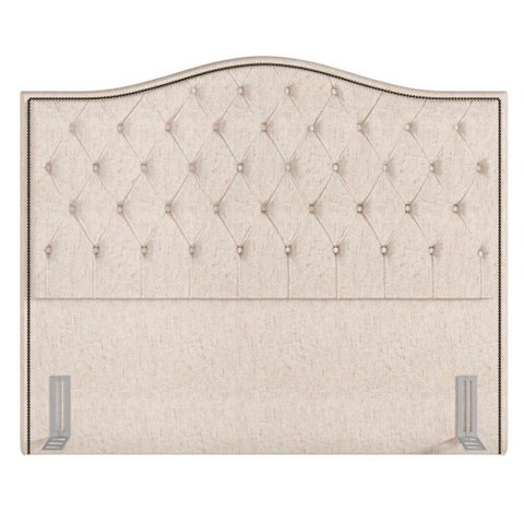 Cabeceira Casal King 195cm Siena P02 Linho Cru - Mpozenato