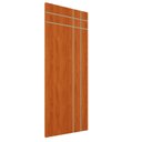 Ver imagem 3 de Porta de Madeira Frisada U.v 210cm X 90cm - R40t:mogno