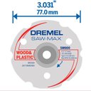 Ver imagem 2 de Disco de Corte Multiuso para Dremel SAW MAX DSM600 DREMEL