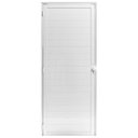 Ver imagem 1 de Porta De Alumínio Lambril c/fechadura branco Esquerda 210x80