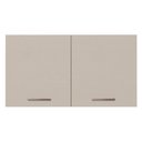 Ver imagem 4 de Armário Aéreo Multiuso 120cm 2 Portas Rustic/crema Agata Madesa Rustic/crema