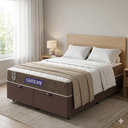 Ver imagem 1 de Cama Box Baú + Colchão Gazin de Molas Ensacadas One Face Air Light Queen 158 cm