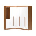 Ver imagem 2 de Guarda- Roupa Modulado Roupeiro de Canto L 7 Portas 6 Gavetas Versatille Yescasa