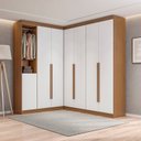 Ver imagem 1 de Guarda- Roupa Modulado Roupeiro de Canto L 7 Portas 6 Gavetas Versatille Yescasa