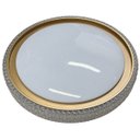 Ver imagem 1 de Luminaria Plafon 3 Tons Led Cristal Luxo Moderno Controle Remoto Residencial Comercial Iluminaçao Am