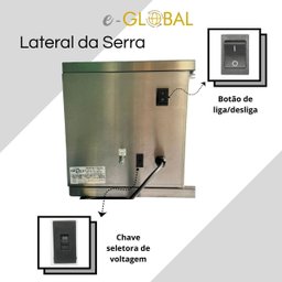 Serra Fita Inox Bancada 1,74 M Bivolt - 9