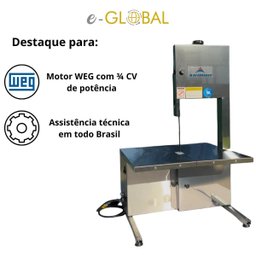 Serra Fita Inox Bancada 1,74 M Bivolt - 4