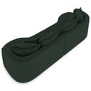 Ver imagem 7 de Sofá 3 Lugares Orgânico Sala de Estar Living 210cm Ekos K01 Veludo Verde - Lyam Decor