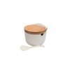 Saleiro de Porcelana com Colher Hauskraft 300ml - 2