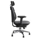 Ver imagem 6 de Cadeira Ergonomica Sublime Pcybrbl Giratoria com Apoio Lombar Airbag Duplo Preto Pcyes