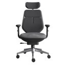 Ver imagem 1 de Cadeira Ergonomica Sublime Pcybrbl Giratoria com Apoio Lombar Airbag Duplo Preto Pcyes