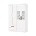 Ver imagem 2 de Guarda Roupa 4 Portas 2 Espelhos Centrais Allure -grand Line