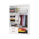 Ver imagem 3 de Guarda Roupa 4 Portas 2 Espelhos Centrais Allure -grand Line