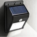 Ver imagem 1 de Luminária Led Parede Solar Jardim Externa