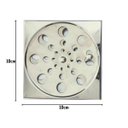 Ver imagem 2 de Ralo Inox Grelha Quadrada Rotativa Abre Fecha 10 Cm | Utilimix | 04 Un