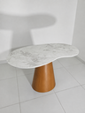 Ver imagem 2 de Mesa Organica de Jantar Sávia MDF Atenna Acetinado 120x70cm Cone Freijó