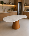 Ver imagem 1 de Mesa Organica de Jantar Sávia MDF Atenna Acetinado 120x70cm Cone Freijó
