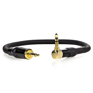 Cabo P2 Estereo - 90 Graus para P2 Macho Mono - 50 Cm