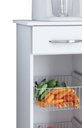Ver imagem 3 de Fruteira Regia com 2 Cestos e 1 Gaveta Branco Brilho - Móveis Fiorello