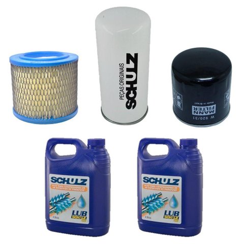 Kit Filtros e Óleo Schulz Srp 3010 3015 4010 4015 3010c 3015c