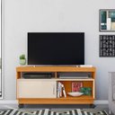 Ver imagem 1 de Rack para TV Vista Serena 50 Polegadas 121cm MDP Cinamomo Off White Casah