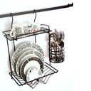 Ver imagem 1 de Escorredor Baby com Porta Talheres Preto Jomer 2450