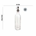 Ver imagem 4 de Kit 2 Garrafas para Azeite de Vidro com Tampa Lyor 270ml