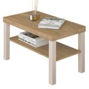 Ver imagem 6 de Mesa de Centro para Sala 80 Cm 4565 Carvalho Off White Arly