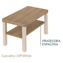 Ver imagem 7 de Mesa de Centro para Sala 80 Cm 4565 Carvalho Off White Arly