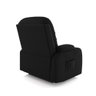 Poltrona do Papai Reclinável Crihs Elétrica Lift Elevação Veludo Preto G23 - Gran Belo - 2