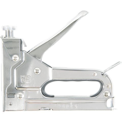 Grampeador Manual 4mm À 14mm Tipo T, U e Reto 600 Peças