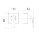 Ver imagem 2 de Acabamento para Registro Base Deca 1/2", 3/4" e 1" Stillo Cobre Polido - Docol