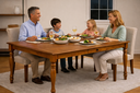 Ver imagem 6 de Mesa de Jantar ou Cozinha 200cm em Madeira Maciça com Gaveta e Pés Torneados – Made Wood